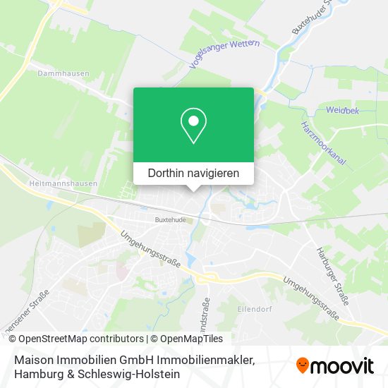 Maison Immobilien GmbH Immobilienmakler Karte