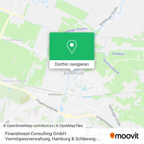 Finanzinvest-Consulting GmbH Vermögensverwaltung Karte