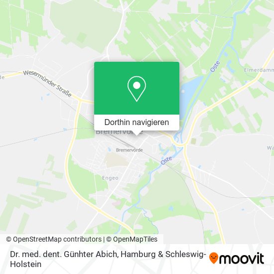 Dr. med. dent. Günhter Abich Karte