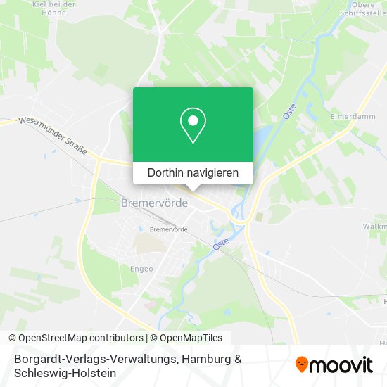 Borgardt-Verlags-Verwaltungs Karte
