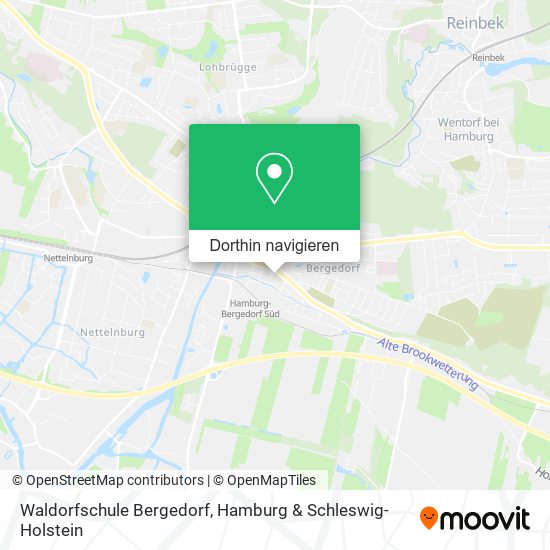 Waldorfschule Bergedorf Karte
