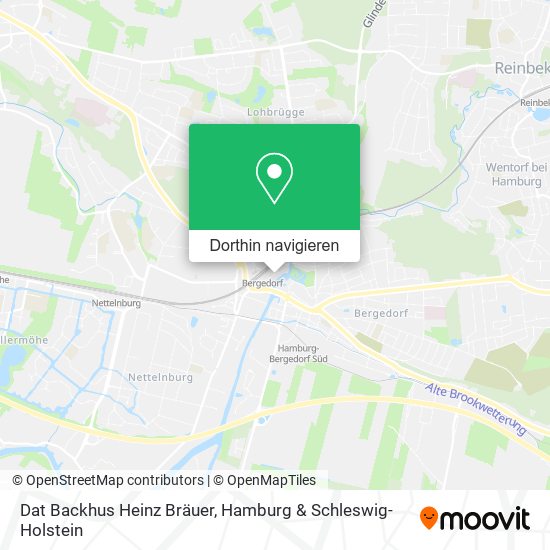 Dat Backhus Heinz Bräuer Karte