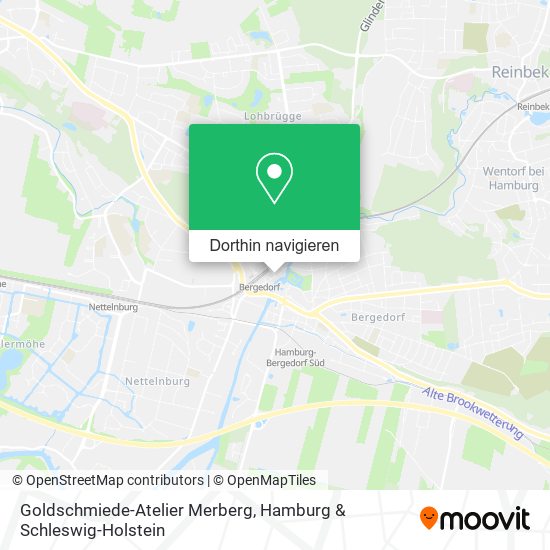 Goldschmiede-Atelier Merberg Karte