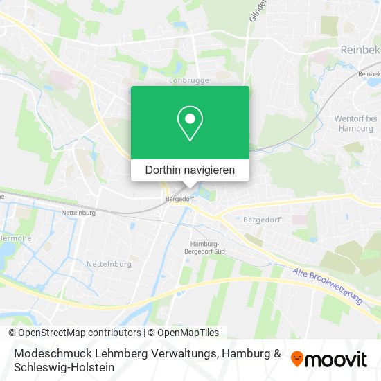 Modeschmuck Lehmberg Verwaltungs Karte