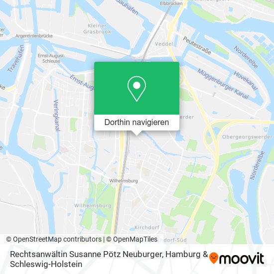 Rechtsanwältin Susanne Pötz Neuburger Karte