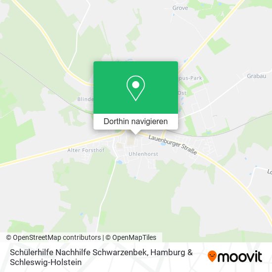 Schülerhilfe Nachhilfe Schwarzenbek Karte