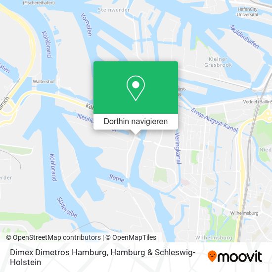 Dimex Dimetros Hamburg Karte