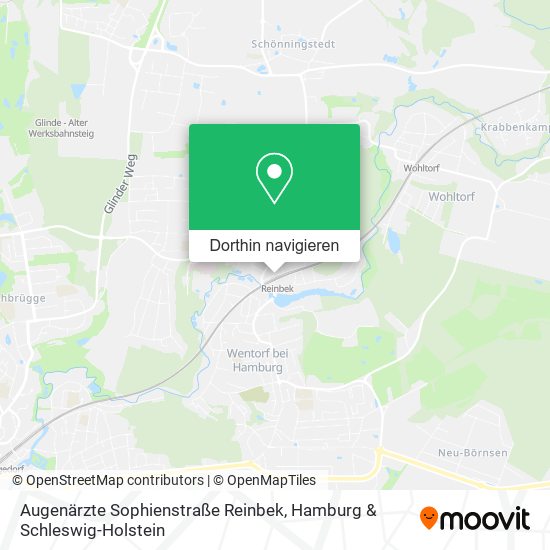 Augenärzte Sophienstraße Reinbek Karte