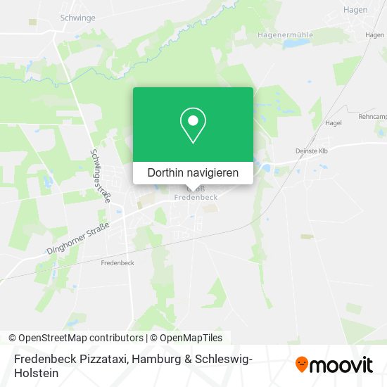 Fredenbeck Pizzataxi Karte