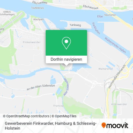 Gewerbeverein Finkwarder Karte