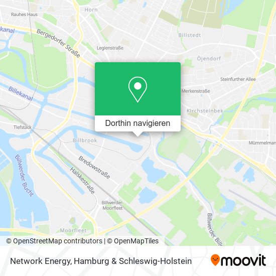 Network Energy Karte