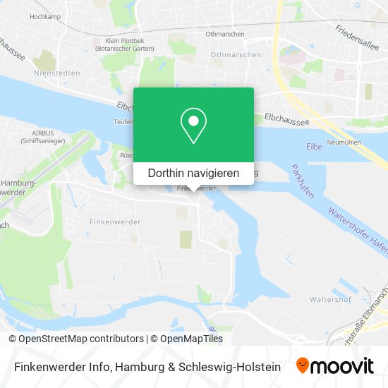 Finkenwerder Info Karte