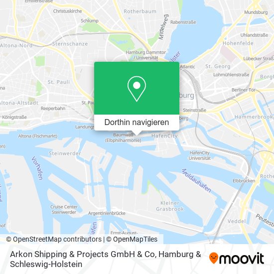 Arkon Shipping & Projects GmbH & Co Karte