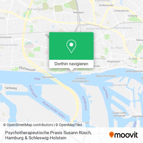 Psychotherapeutische Praxis Susann Rüsch Karte