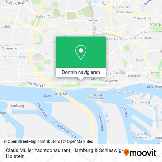Claus Müller Yachtconsultant Karte