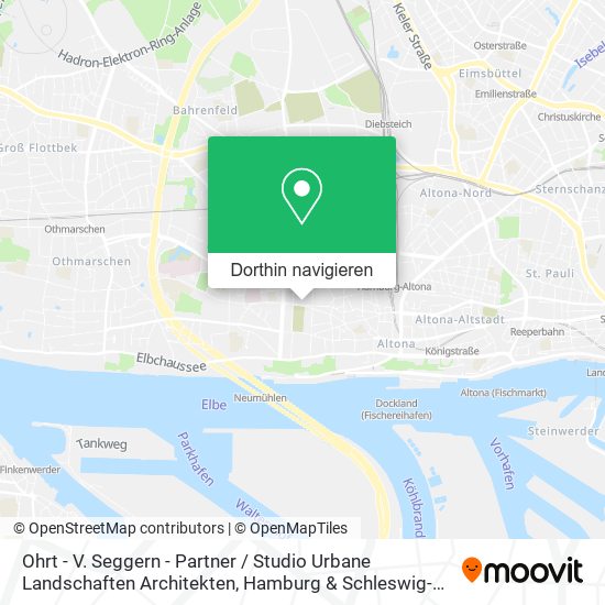 Ohrt - V. Seggern - Partner / Studio Urbane Landschaften Architekten Karte