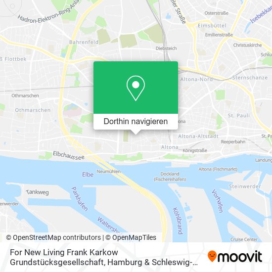 For New Living Frank Karkow Grundstücksgesellschaft Karte