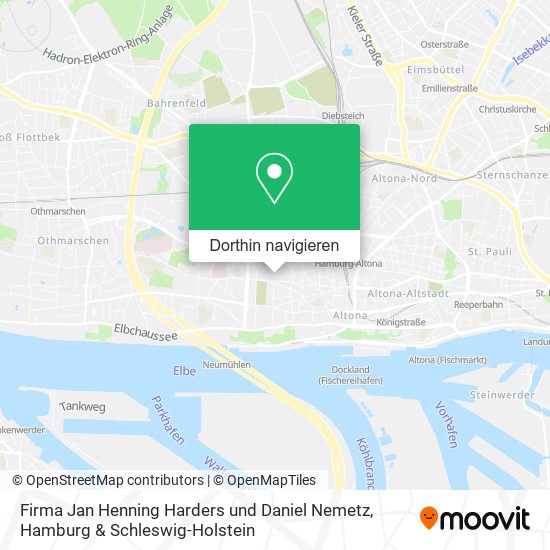 Firma Jan Henning Harders und Daniel Nemetz Karte