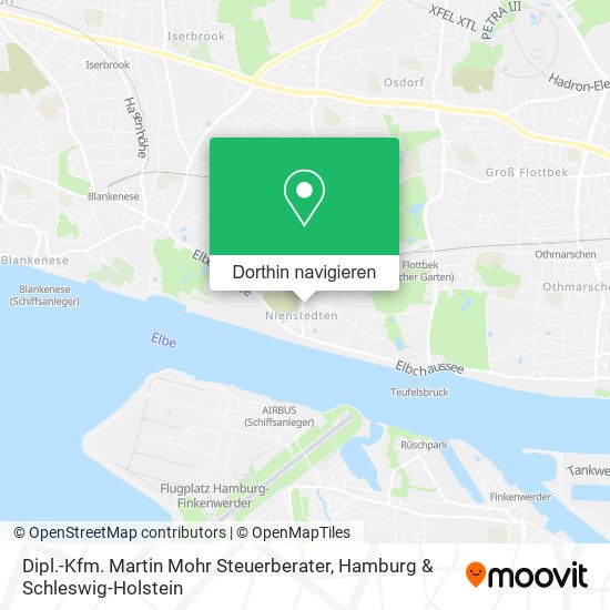 Dipl.-Kfm. Martin Mohr Steuerberater Karte