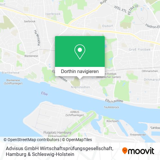 Advisus GmbH Wirtschaftsprüfungsgesellschaft Karte