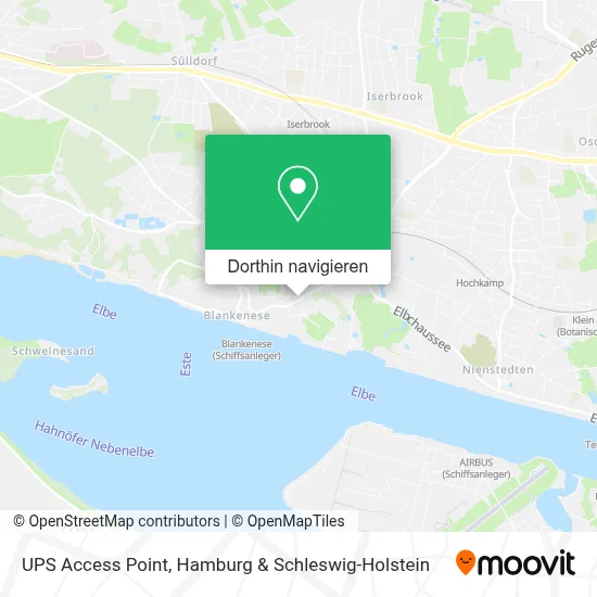 UPS Access Point Karte