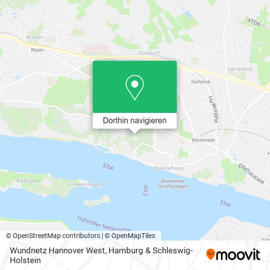 Wundnetz Hannover West Karte