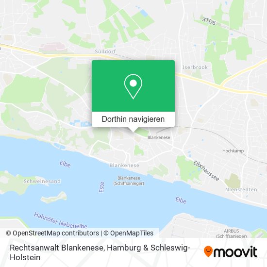 Rechtsanwalt Blankenese Karte