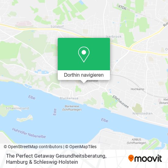 The Perfect Getaway Gesundheitsberatung Karte