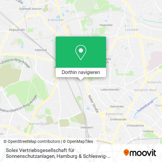 Solex Vertriebsgesellschaft für Sonnenschutzanlagen Karte