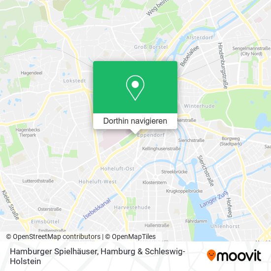 Hamburger Spielhäuser Karte