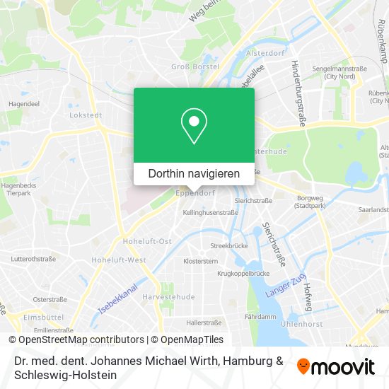 Dr. med. dent. Johannes Michael Wirth Karte