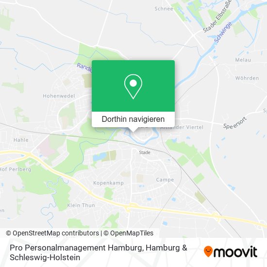 Pro Personalmanagement Hamburg Karte