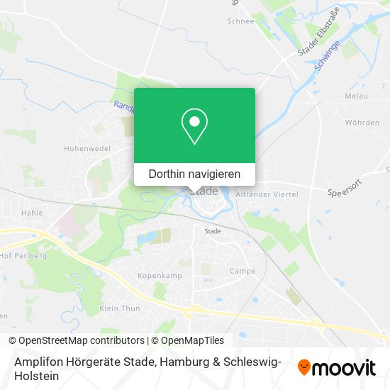Amplifon Hörgeräte Stade Karte