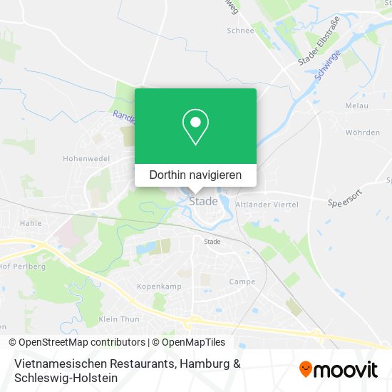 Vietnamesischen Restaurants Karte