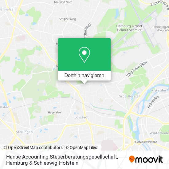 Hanse Accounting Steuerberatungsgesellschaft Karte