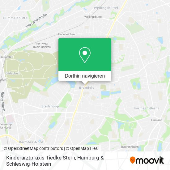 Kinderarztpraxis Tiedke Stern Karte