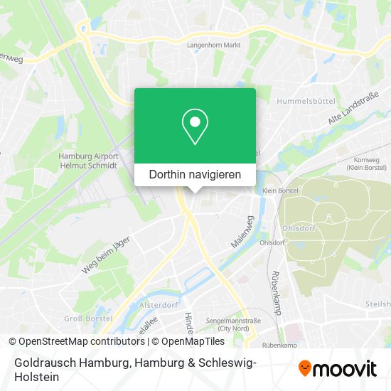 Goldrausch Hamburg Karte