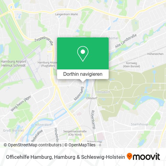 Officehilfe Hamburg Karte