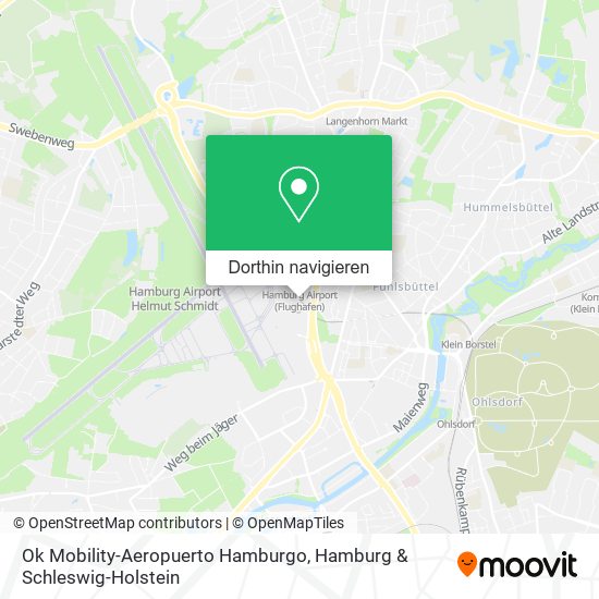 Ok Mobility-Aeropuerto Hamburgo Karte