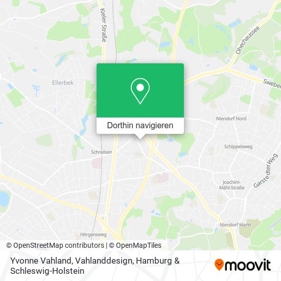Yvonne Vahland, Vahlanddesign Karte