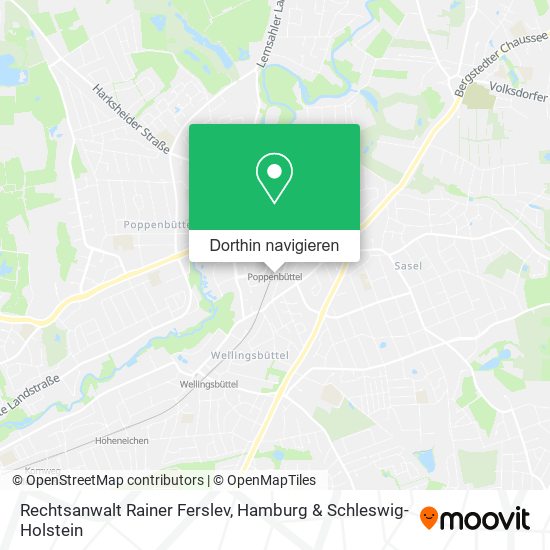 Rechtsanwalt Rainer Ferslev Karte