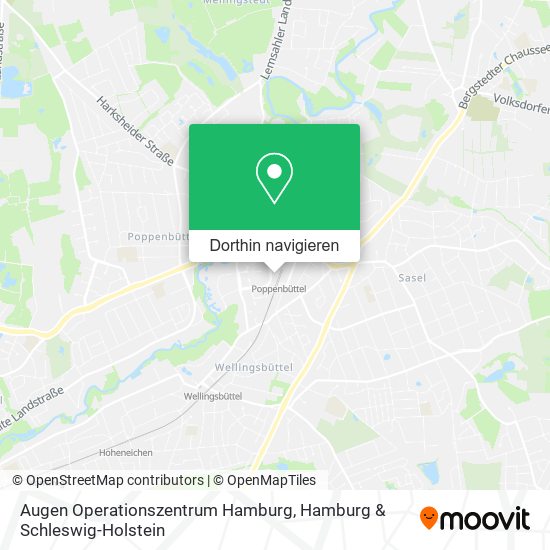Augen Operationszentrum Hamburg Karte