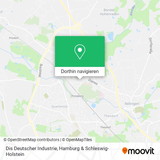 Dis Deutscher Industrie Karte