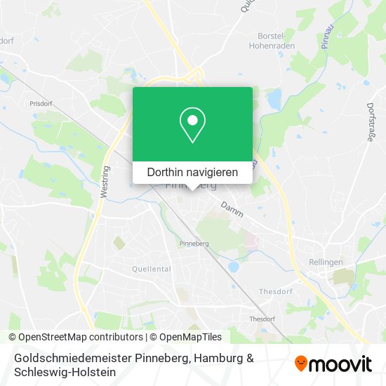 Goldschmiedemeister Pinneberg Karte