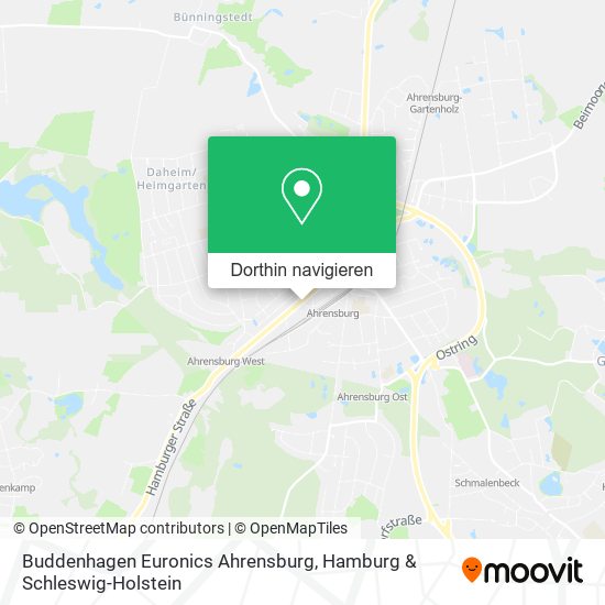 Buddenhagen Euronics Ahrensburg Karte