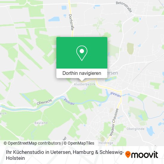 Ihr Küchenstudio in Uetersen Karte
