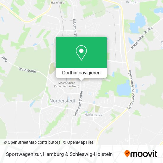 Sportwagen zur Karte