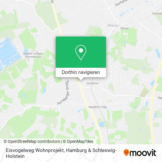 Eisvogelweg Wohnprojekt Karte