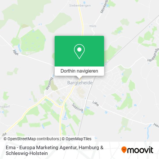 Ema - Europa Marketing Agentur Karte