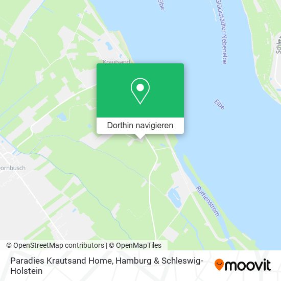 Paradies Krautsand Home Karte